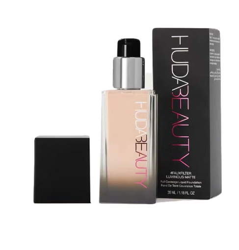Full Coverage Faux Filter Liquid Foundation 110N Angel Food huda beauty