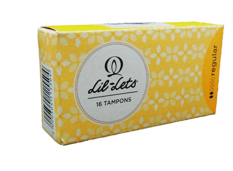 Lil-Lets Non Applicator Tampons Regular 16's lil-lets