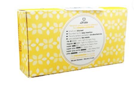 Lil-Lets Non Applicator Tampons Regular 16's lil-lets