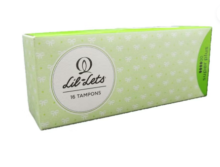 Lil-Lets Non Applicator Tampons Super Plus 16's lil-lets