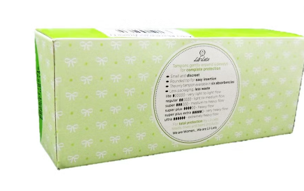 Lil-Lets Non Applicator Tampons Super Plus 16's lil-lets