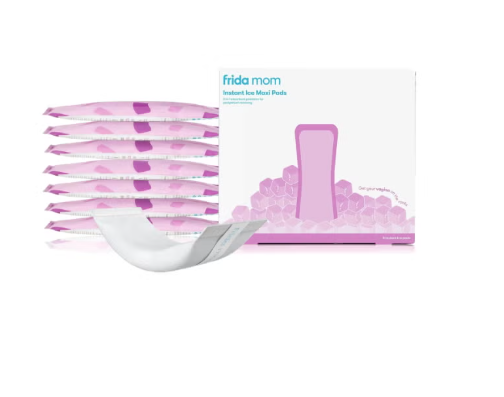 Pack of 8 - 2 in 1 Postpartum Absorbent Perineal Ice Maxi Pads frida nom