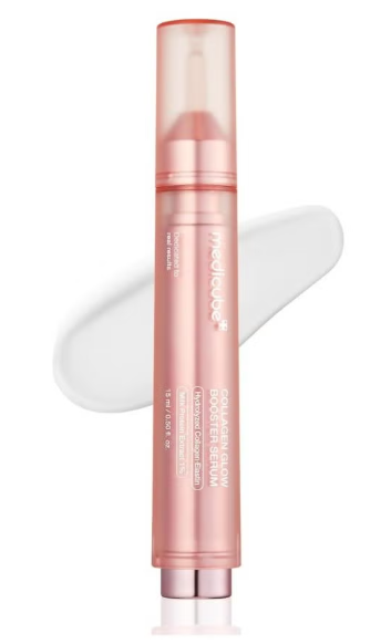 Collagen Glow Booster Milk Serum - Twist And Click - Radiance And Hydration With Niacinamide, Milk Protein Extract, Hydrolyzed Collagen - Illuminates And Firms Skin - Korean Skin Care, 0.50 Fl Oz medicupe