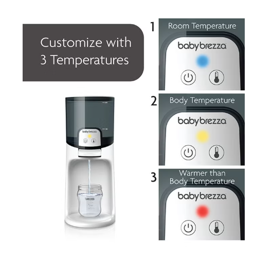 Instant Warmer – Instantly Dispense Warm Water at Perfect Baby Bottle Temperature - Traditional Baby Bottle Warmer Replacement - Fast Baby Formula Bottles 24/7 – 3 Temperatures baby brezza