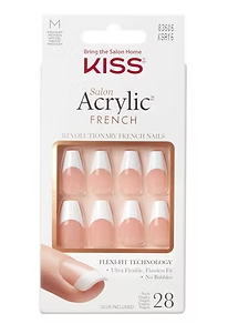 Kiss Salon Acrylic French Nails KSA16 KISS