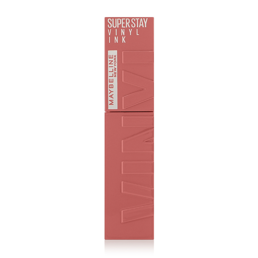 Maybelline New York Super Stay Vinyl Ink, Longwear Transfer Proof Liquid Lipstick, 100 Charmed Maybelline
