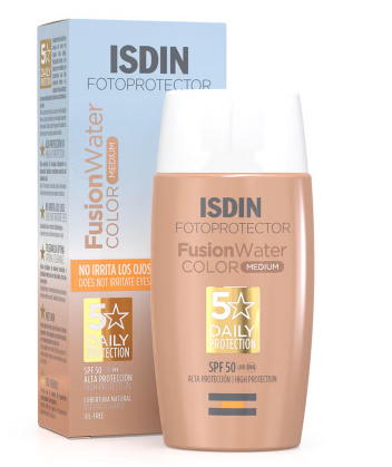 Isdin Fotoprotector SPF50+ Fusion Water Color, Medium, 50 mL ISDIN