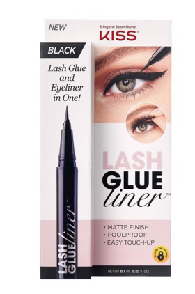 Kiss Lash Glue Liner 0.7 mL Black 1's KLIN01C