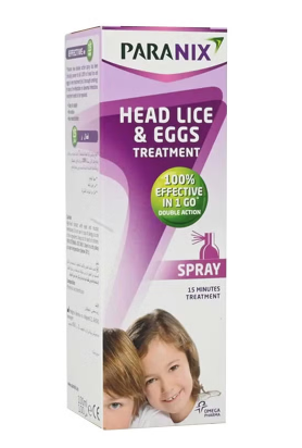Paranix Head Lice & Eggs Treatment Spray 100 mL