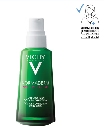 Vichy Normaderm Phytosolution Double Correction Daily Care Moisturiser For Oily & Acne Prone Skin With Salicylic Acid 50ml