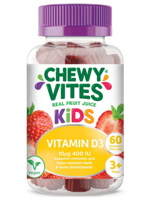 Chewy Vites Kids Vitamin D3 400 IU Gummies 60's