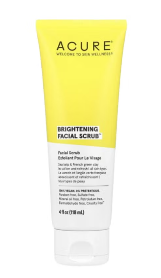 Acure Brightening Facial Scrub 118ml