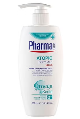 PharmaLine Atopic Body Milk 300 mL
