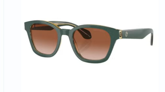 Giorgio Armani Men's Sunglasses, Square Shape, Size 50 - AR8207-608613