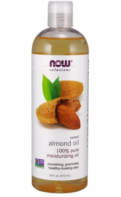 Now Solutions 100% Pure Sweet Almond Moisturizing Oil 473ml