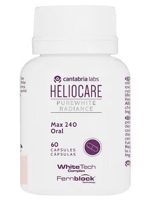 Heliocare Purewhite Radiance Max 240 Oral Capsules With White Tech Complex, Pack of 60's