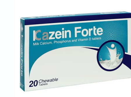 Kazein Forte Milk Calcium Chewable Tablets 20's