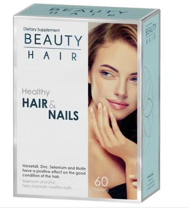 Beauty Care Healthy Hair & Nails Supplement, Pack of 60's