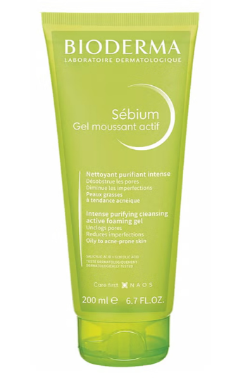 Bioderma Sébium Gel Moussant Actif 200ml