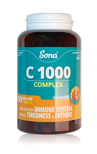 Sona Vitamin C 1000 mg Complex – 90 Tablets