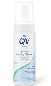 Ego QV Oil Free Gentle Foaming Face Cleanser For Oily & Combination Skin 150ml