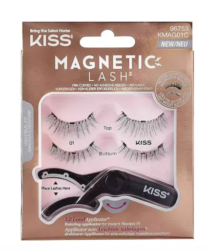 Kiss Magnetic Lash With Applicator KMAG01C Black KISS