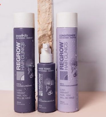 Regrow Step 1 -Cleanse & Prepare Shampoo For Women 300ml