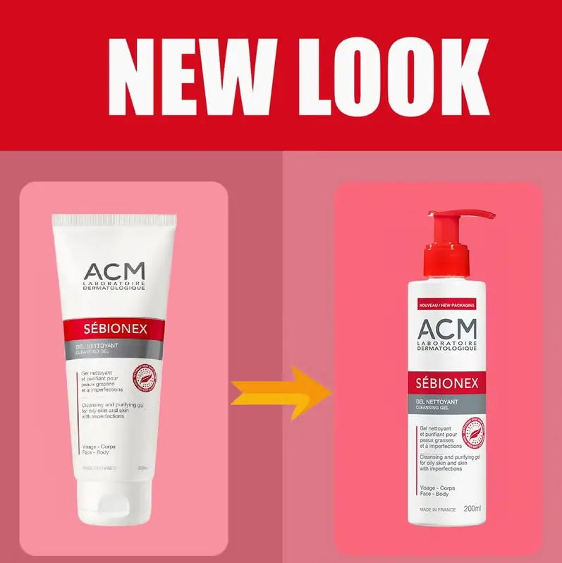 ACM Sebionex Cleansing Gel For Oily And Acne-Prone Skin 200ml ACM