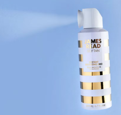 James Read Instant Bronzing Mist For Face & Body Self Tanning 200ml