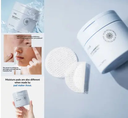 Anua Birch Moisture Boosting Facial Toner Pads With Hyaluronic Acid 160ml Anua