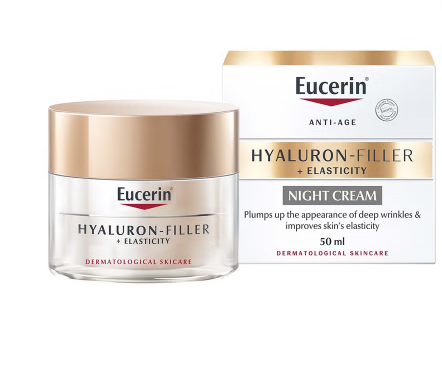Eucerin Hyaluron-Filler + Elasticity Anti-Wrinkle Night Cream 50ml Eucerin