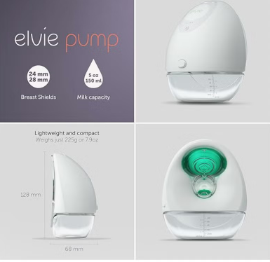 Elvie Wearable Electric Breast Pump Double elvie