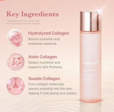 Medicube Triple Collagen Facial Toner 4.0 For All Skin Types 140ml Medicube