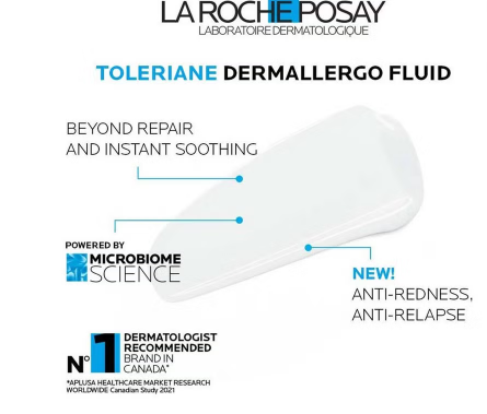 La Roche-Posay Toleriane Dermallergo Fluide Face Moisturizer For Sensitive Skin 40ml