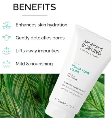 Annemarie Borlind Purifying Care Facial Toner For Blemish & Acne Prone Skin 150ml