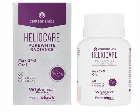 Heliocare Purewhite Radiance Max 240 Oral Capsules With White Tech Complex, Pack of 60's