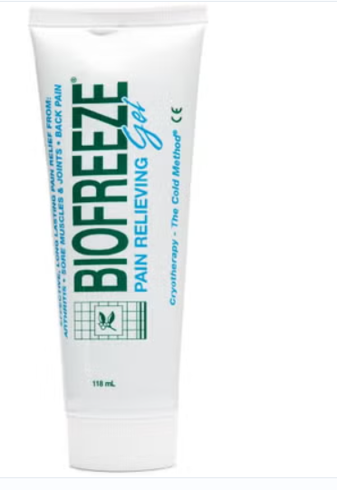 Biofreeze Pain Relief Gel For Muscle & Joint Pain, Temporary Pain Relief  With Soothing Menthol 118ml