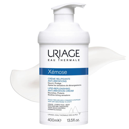 Uriage Xemose Lipid-Replenishing Anti-Irritation Cream For Very Dry Skin Prone To Atopy 400ml Uriage