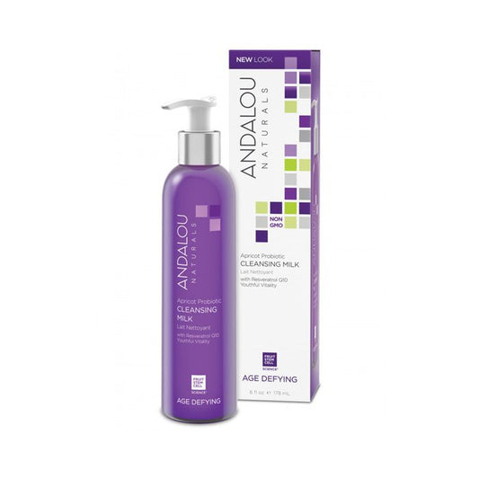 Andalou Naturals Apricot Probiotic Cleansing Milk - 178 ml