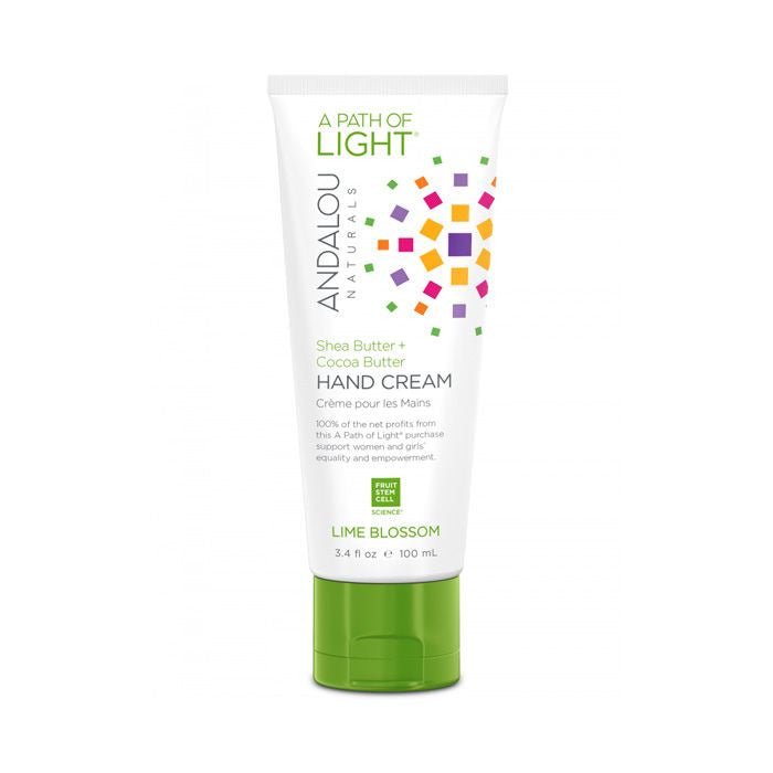 Andalou Naturals Lime Blossom Hand Cream - 100 ml