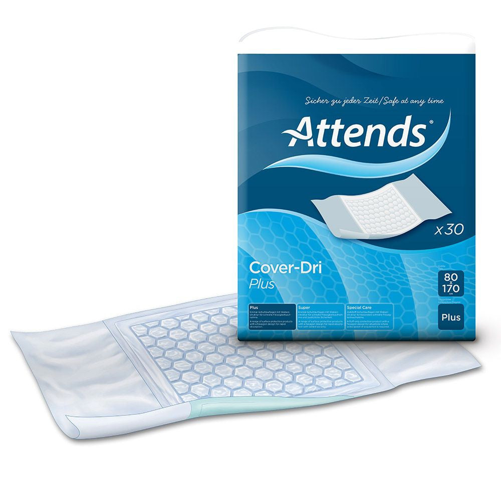 Attends Cover Dri 80X170 Plus 30's Incontinence Adult Diapers
