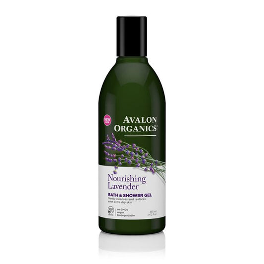 Avalon Organics Lavender Bath & Shower Gel - 355ml