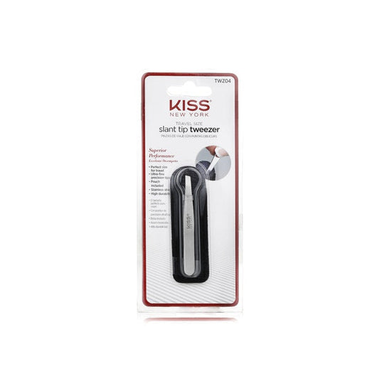 Kiss Travel Size Slant Tip Tweezer KISS