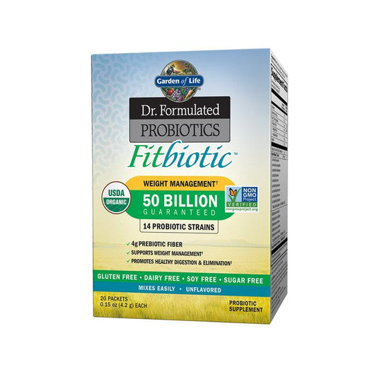 Garden of Life Dr. Formulated Probiotics Fitbiotic - 20 Packets