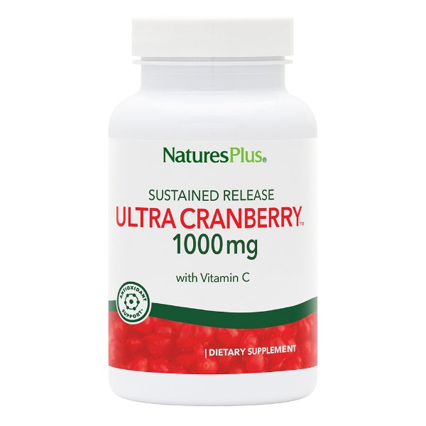 Natures Plus Ultra Cranberry 1000 Sustained Release - 60 Tablets