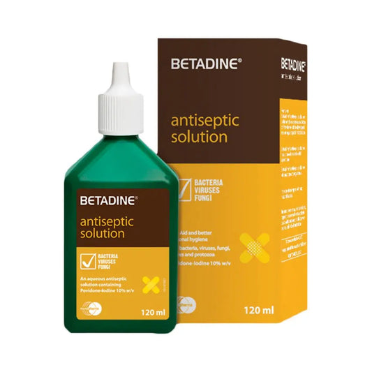 Betadine Antiseptic Solution 120 mL Betadine