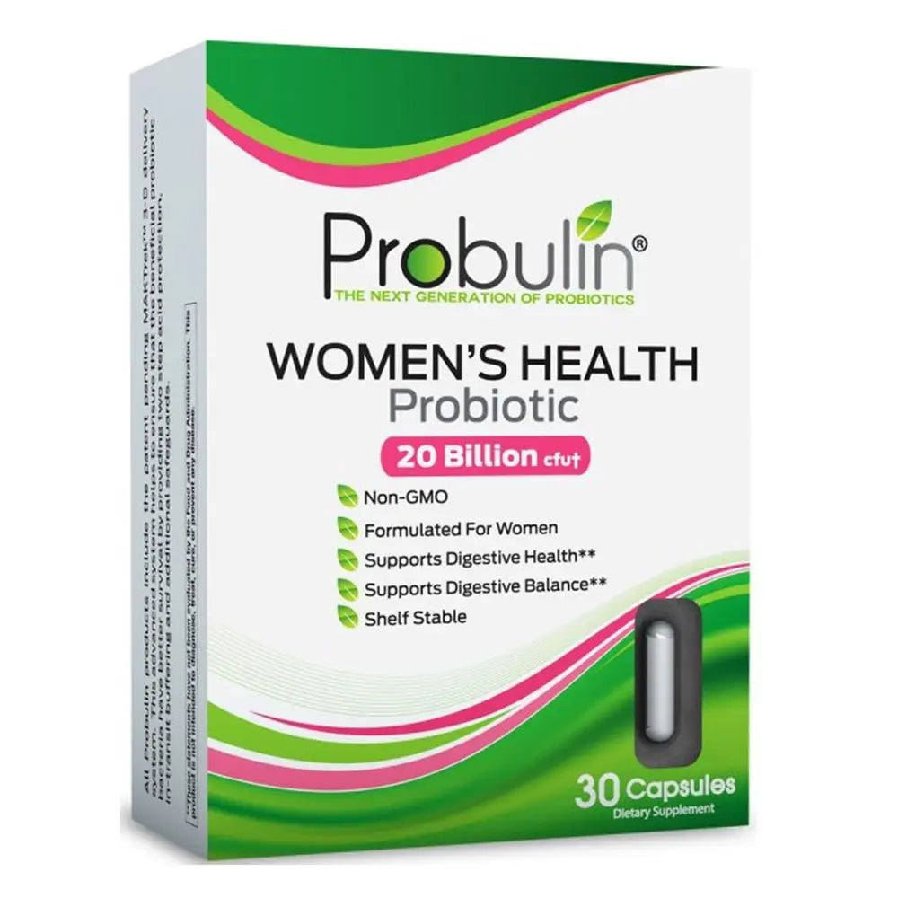 Probulin Women's Health Probiotic Capsules For Digestive Health, Pack of 30's Probulin