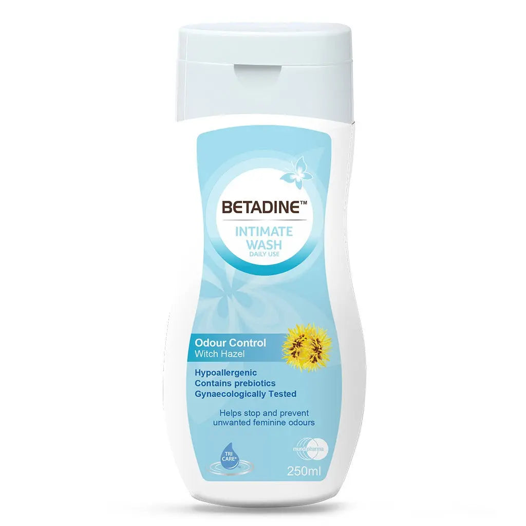 Betadine Daily Use Feminine Intimate Wash, Odour Control Witch Hazel 250ml Betadine