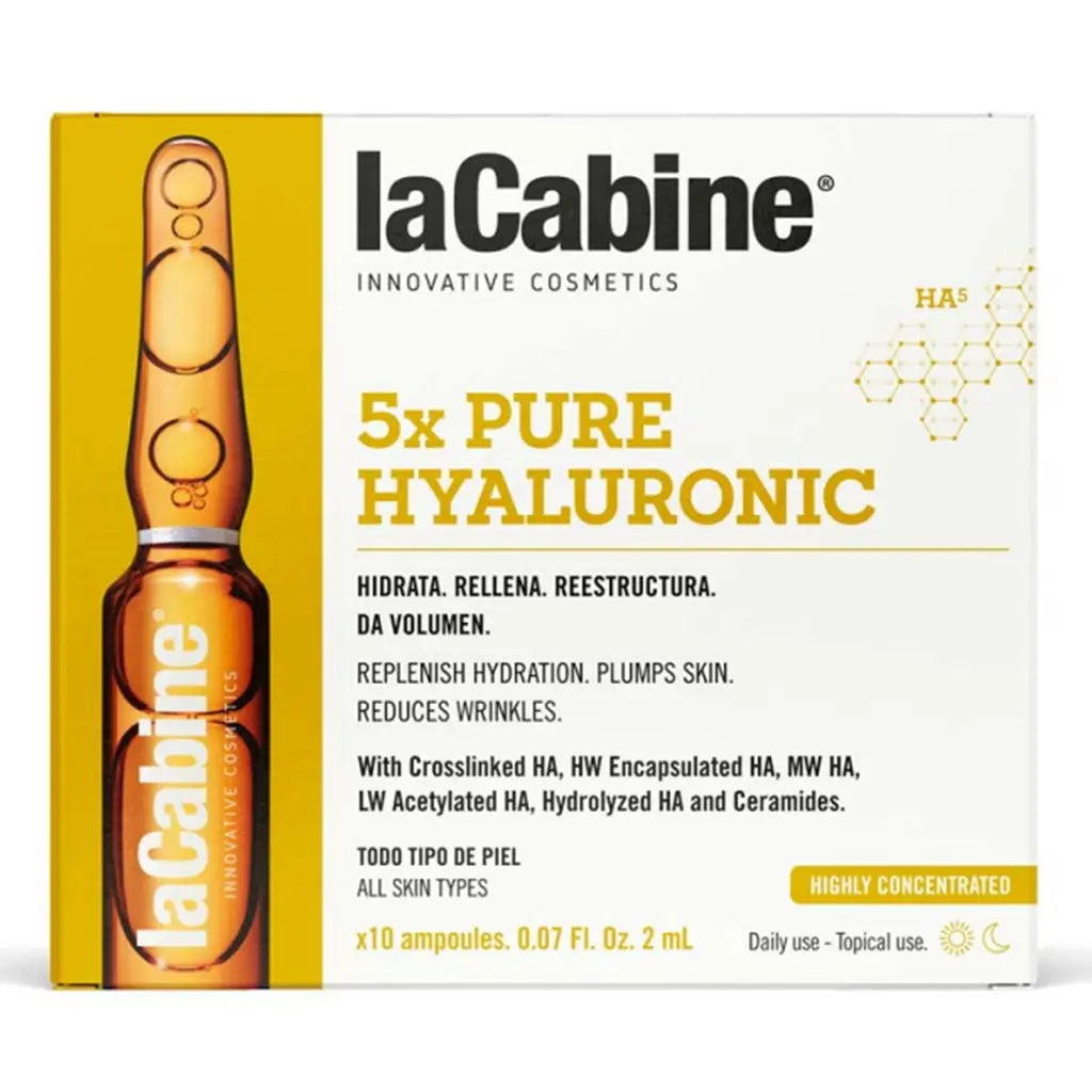LaCabine 5X Pure Hyaluronic Facial Ampoule 2ml 10's LaCabine