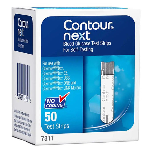 Ascensia Contour Next Blood Glucose Test Strips 50's Ascensia